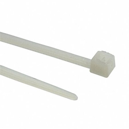 Gizmo Cable Tie, 8-1/2 in L, 2 in Max Bundle Dia., Natural, Nylon 6/6, 18 lb Strength GI3109877